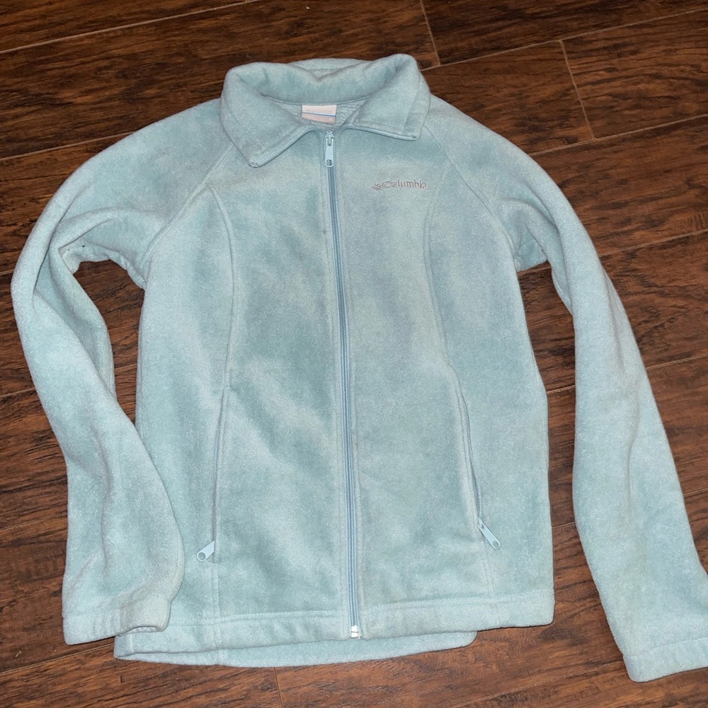 Women Columbia Full Zip Fleece Jacket size M